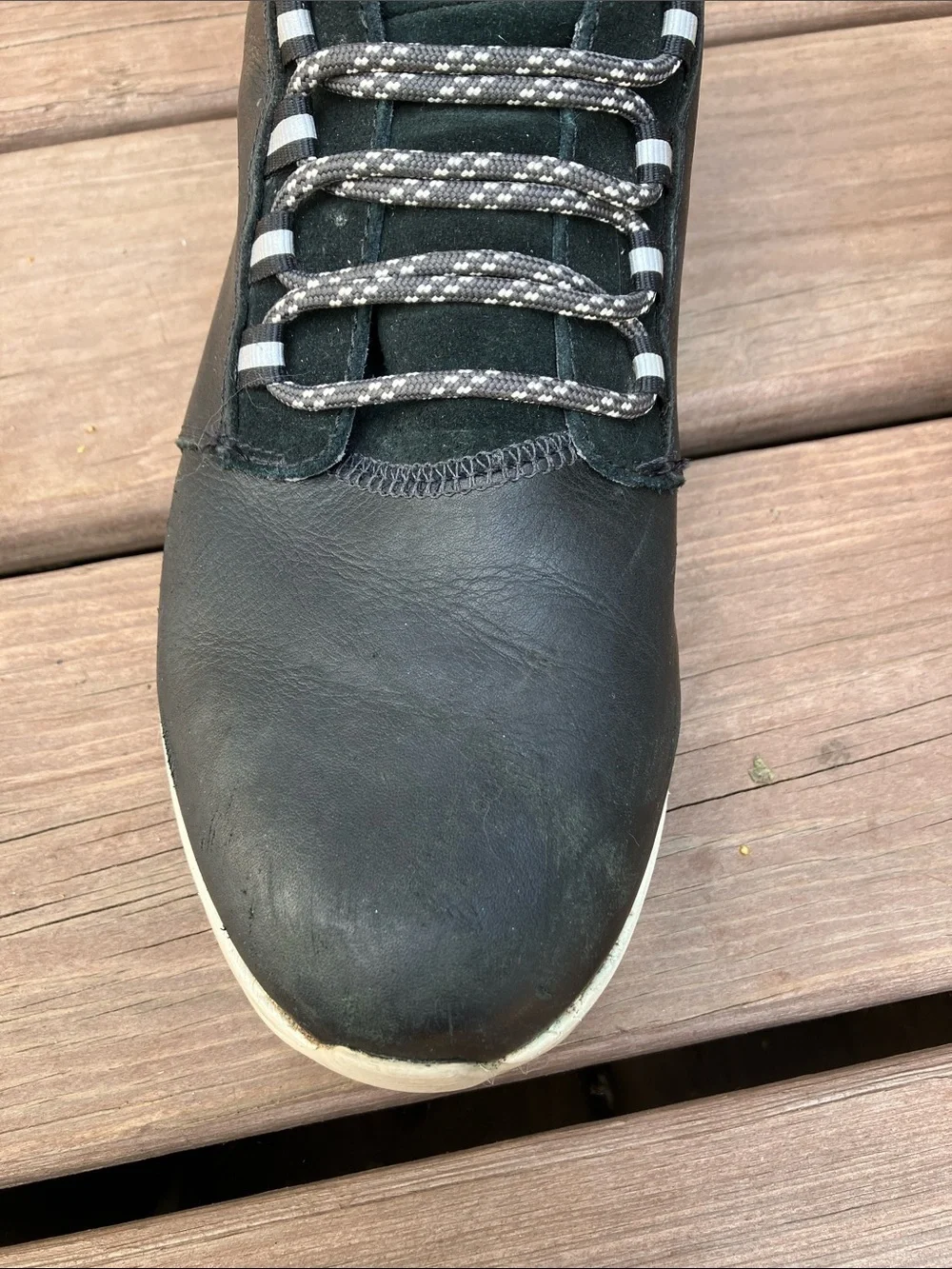 Sorel Men’s Mac Hill Lite Mid Sz 10 Waterproof Lace up Black Boots